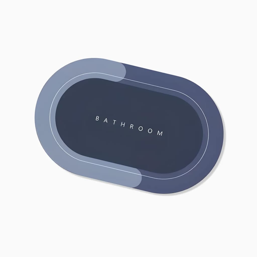 Tapete absorvente de banheiro