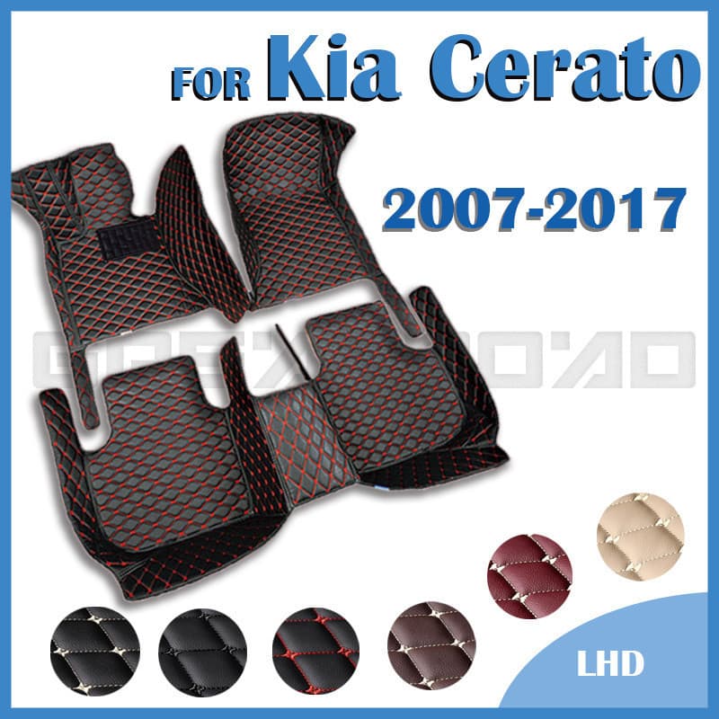 Tapetes De Carro Para Kia Cerato 2007 2008 2009 2010 2011 2012 2013 2014 2015 2016 2017 Almofadas De Pé Automáticas Pers