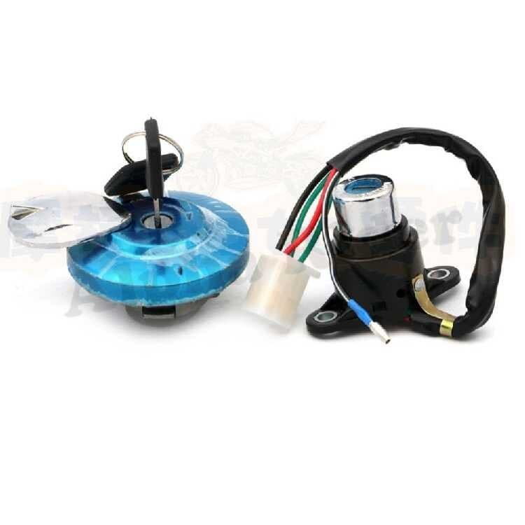 Adequado para Honda CMX250/rebel 85-15/CA125 95-99 fechadura completa da tampa do carro fechadura do tanque de combustív