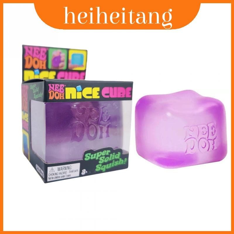Stressrelief Needoh Nice Cube Sensory Squeeze Toy Relaxamento Para