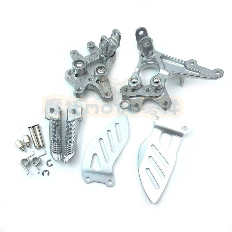 Adequado para Suzuki Big R GSXR1000 K5 K6 K7 K9 05-16 conjunto de Pedal dianteiro suporte triangular
