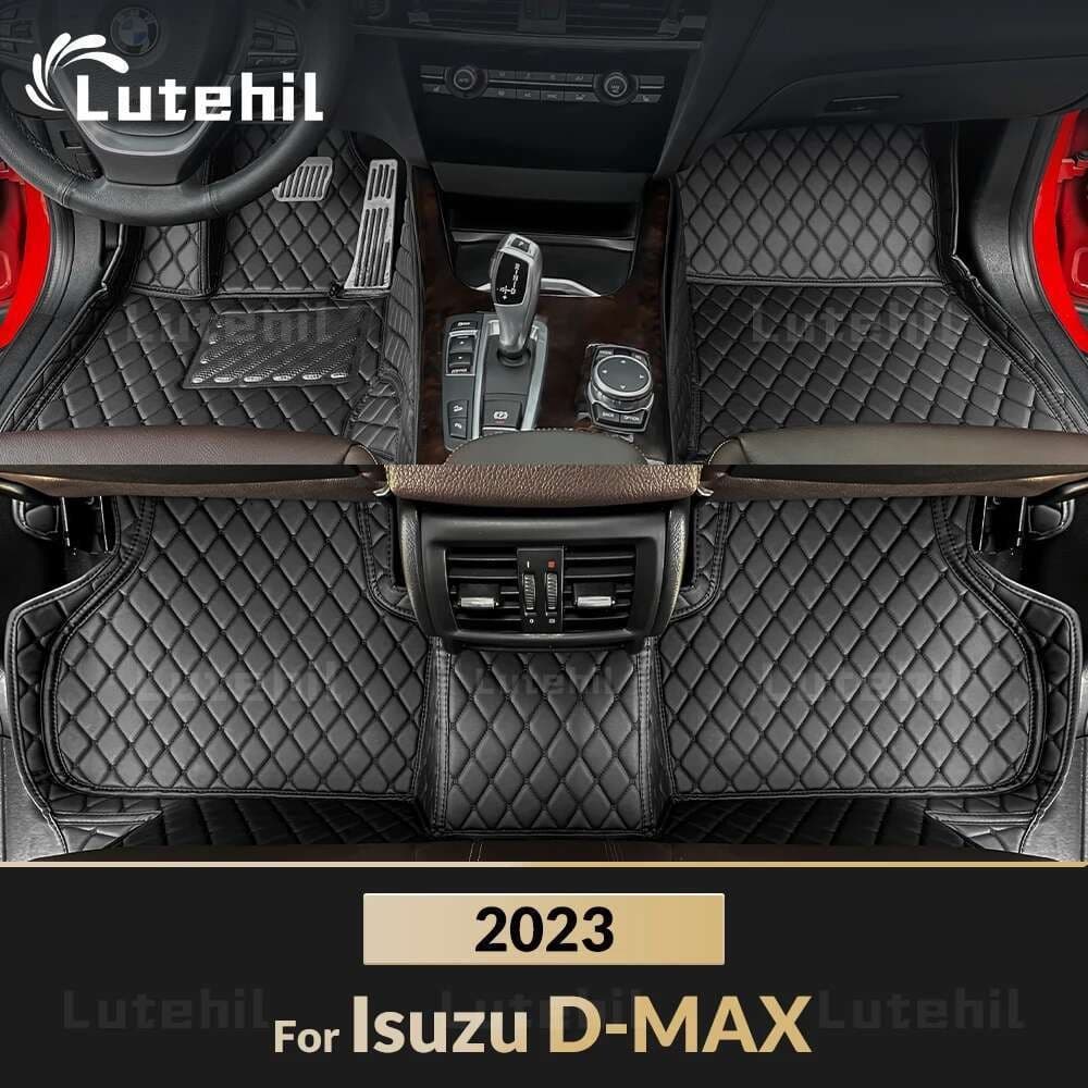 Tapetes De Carro Personalizados Para Isuzu D-MAX 2023 , Capa De Carpete De Automóvel , Detalhes Interiores , Acessórios 