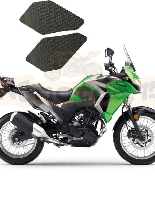 Kawasaki VERSYS-X 300 ABS 17-18 Adesivo antiderrapante lateral do tanque de combustível Protetor de joelho 3M adesivo