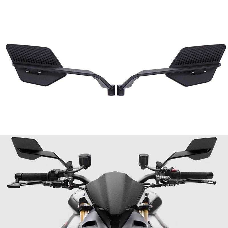Adequado para KTM 890 200 250 Super dobrável asa espelho retrovisor fixo asa de vento espelho retrovisor grande campo de