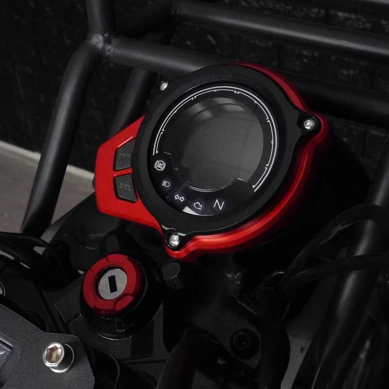 Adequado para Honda CT125 acessórios de modificação da motocicleta liga alumínio CNC proteção instrumento