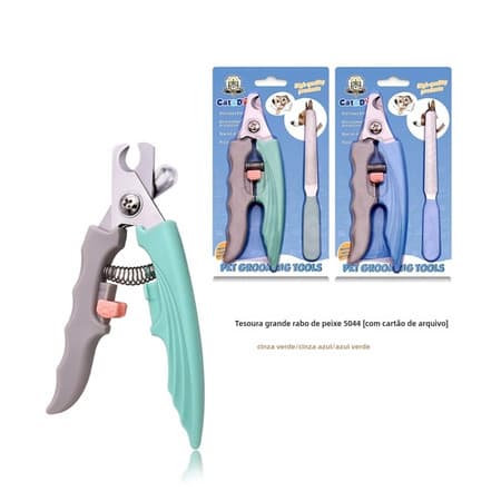 Cortador de Unhas para Pets com Lixa - Higiene e Cuidados!