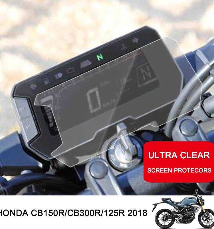 Película protetora para instrumento de motocicleta, adequada para Honda CB125R CB150R HD, resistente a arranhões, à prov