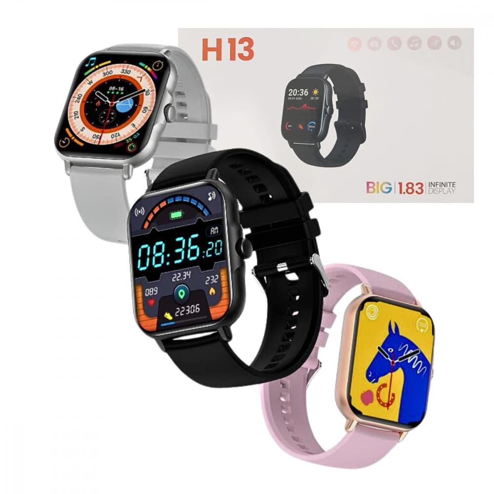 Smartwatch Kapbom H13: Estilo e Tecnologia 45mm