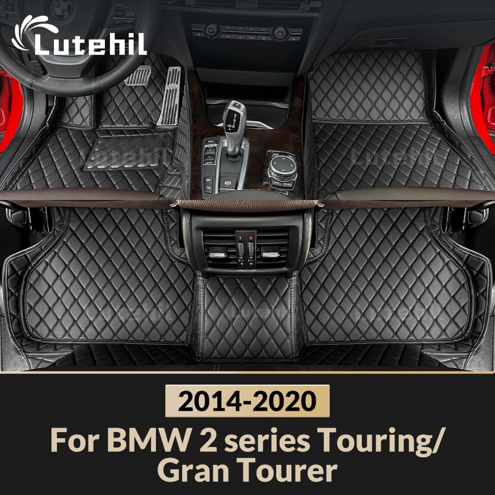 Para BMW Série 2 Touring/Gran Tourer 2014-2020 Personalizado Tapete De Carro Automóvel Capa Acessórios Interiores Protet