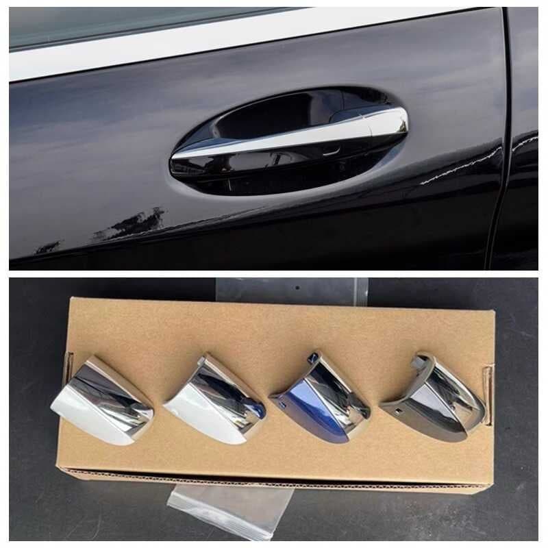 Adequado para Mercedes-Benz novo estilo S-class C-class E-class GLCS320S350S500S600 maçaneta da porta capa do cilindro d