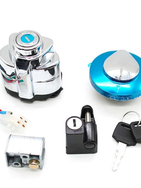 Adequado para Honda shadow 400 shadow 750 Shadow400 VT750 conjunto de bloqueio completo carro 4 fechaduras