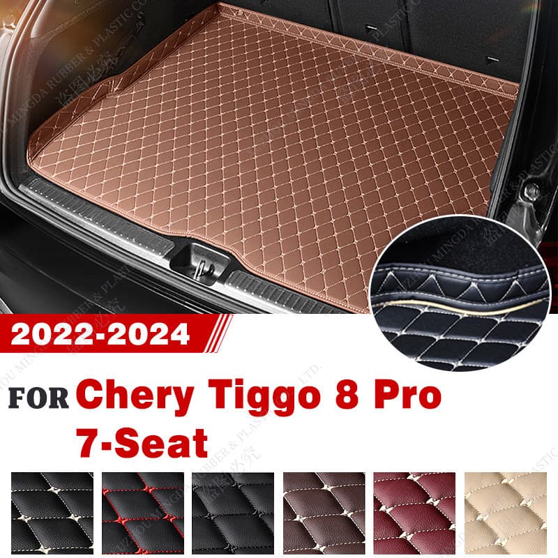 Tapete De Porta-Malas De Carro Para Chery Tiggo 8 Pro 7 Lugares 2022 2023 2024 Acessórios Personalizados Decoração De In