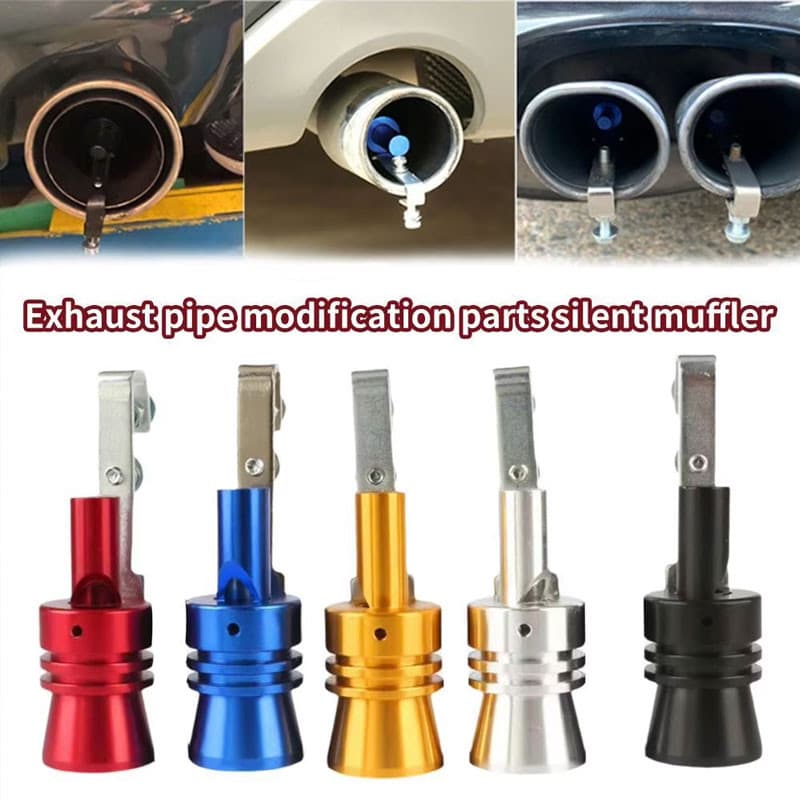 Apito De Turbina Modificado Para Carro , Tubo De Escape , Motocicleta , Imitação De Sonda , Amplificador De Som De Exaustão , Peças De