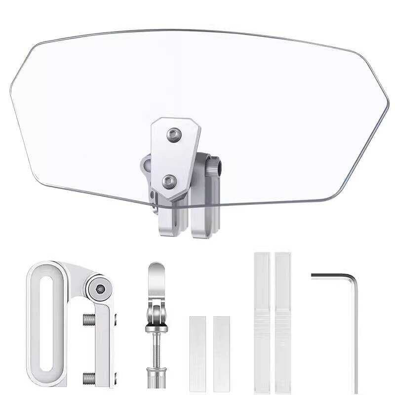 Adequado para BMW Latte G310GS modificado aumentado pequeno pára-brisa ajustável motocicleta aumentado pára-brisa aument