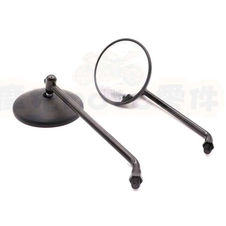 Espelho retrovisor Universal modificado para motocicleta Prince Benda 250 BOX400 Espelho retrovisor redondo ajustável