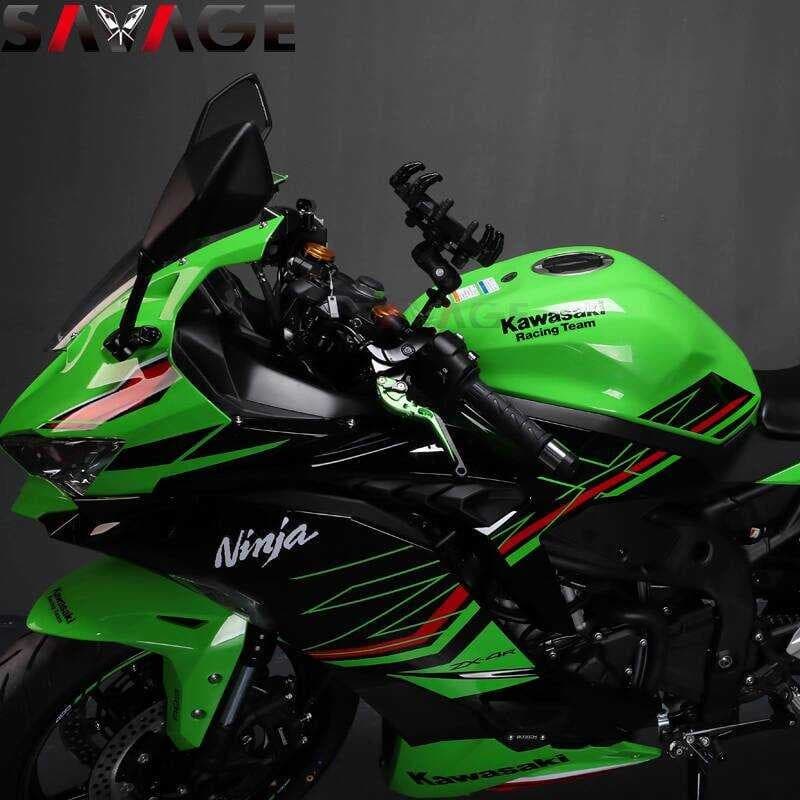 Adequado para kawasaki ZX-4R modificado suporte do telefone móvel espelho titular kawasaki ZX-4RR suporte do telefone mó