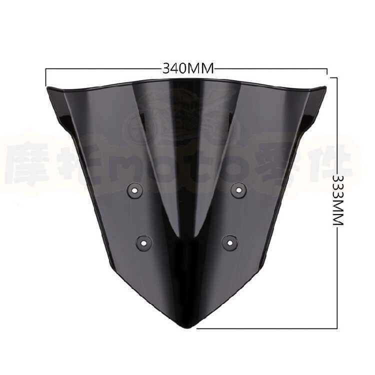 Adequado para Honda CBR5600F 14-17 acessórios modificados pára-brisa dianteiro da motocicleta pára-brisa de plástico