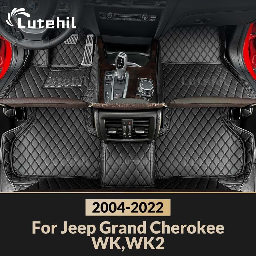 Para Jeep Grand Cherokee WK , WK2 2004-2022 2021 2020 Personalizado Tapete De Carro Automóvel Capa Acessórios Interiores