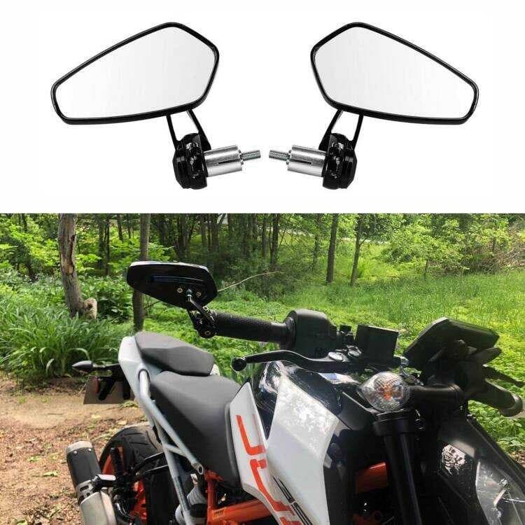 Adequado para primavera brisa 250NK NK400 650NK Longjia V café guiador espelho retrovisor da motocicleta modificado lida
