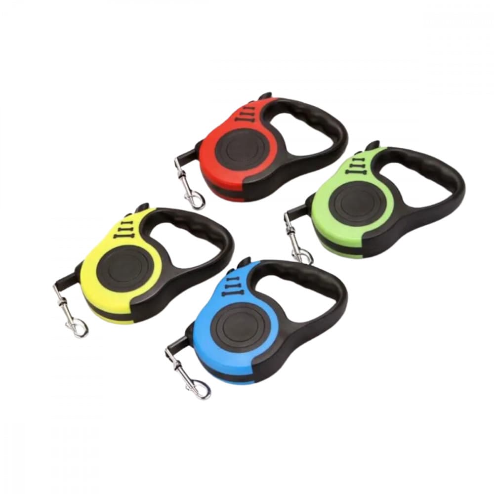 Coleira Retrátil 3m para Cachorro - Passeio Seguro!