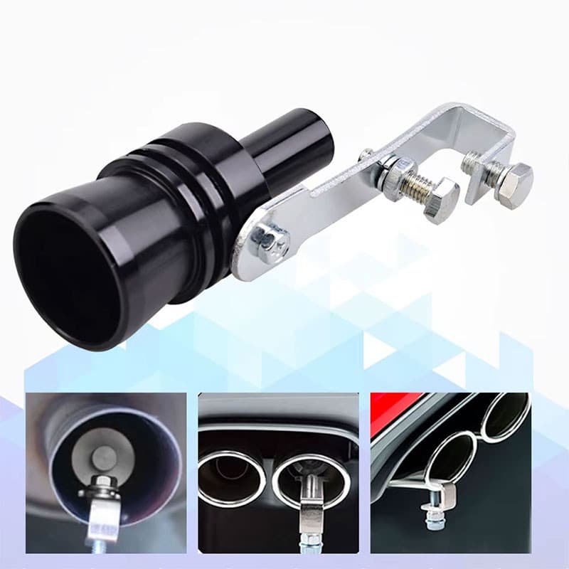 Silenciador Falso De Escape Turbo Whistle Universal De Alta Qualidade Para Motocicletas E Sondas De Tubos De Carros