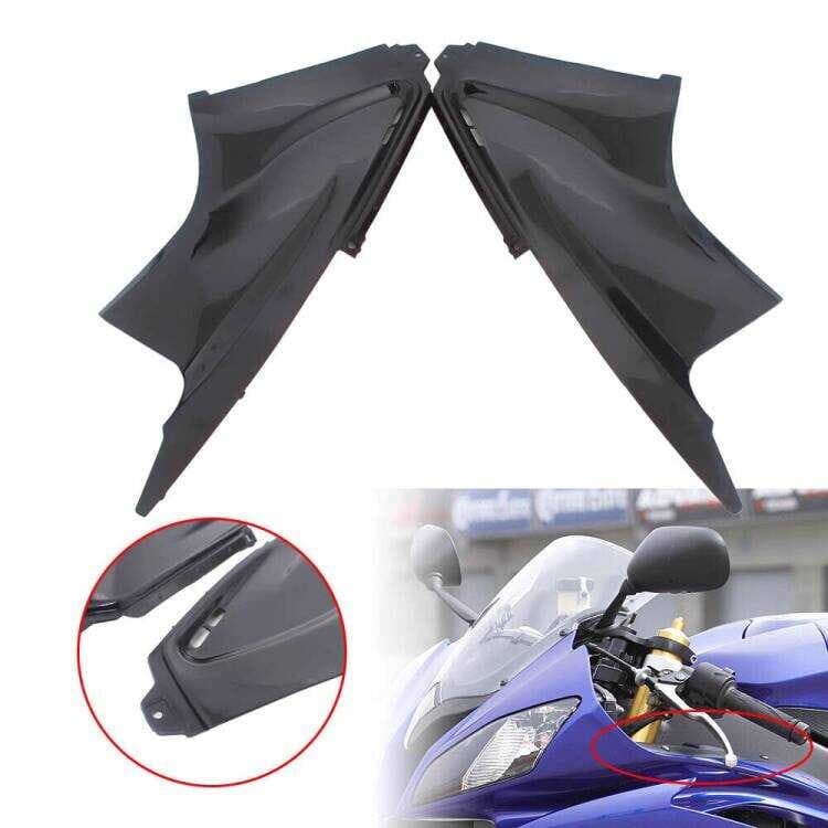 Adequado para Yamaha YZF-R6 ar Anti-poeira carenagem cabeça dianteira tubo capa placa lateral esquerda direita placa de 