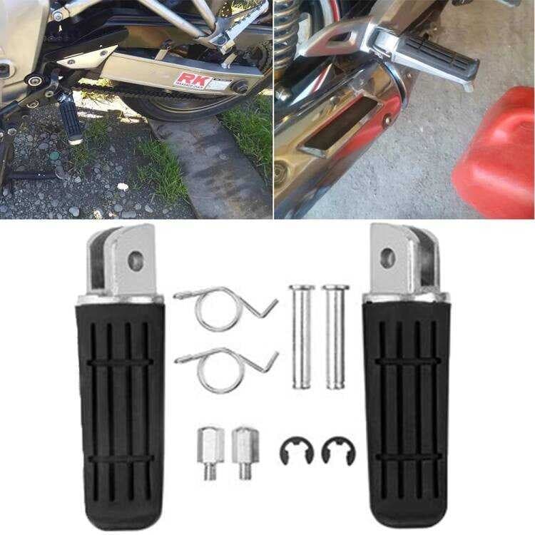 Adequado para Yamaha R1/FZ1/FZ6R XJR400/1300/1200 acessórios de modificação do pedal dianteiro traseiro