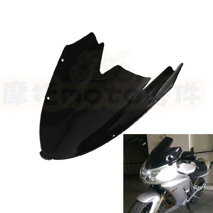 Adequado para Kawasaki ER6F 06-08 acessórios modificados motocicleta pára-brisa dianteiro pára-brisa
