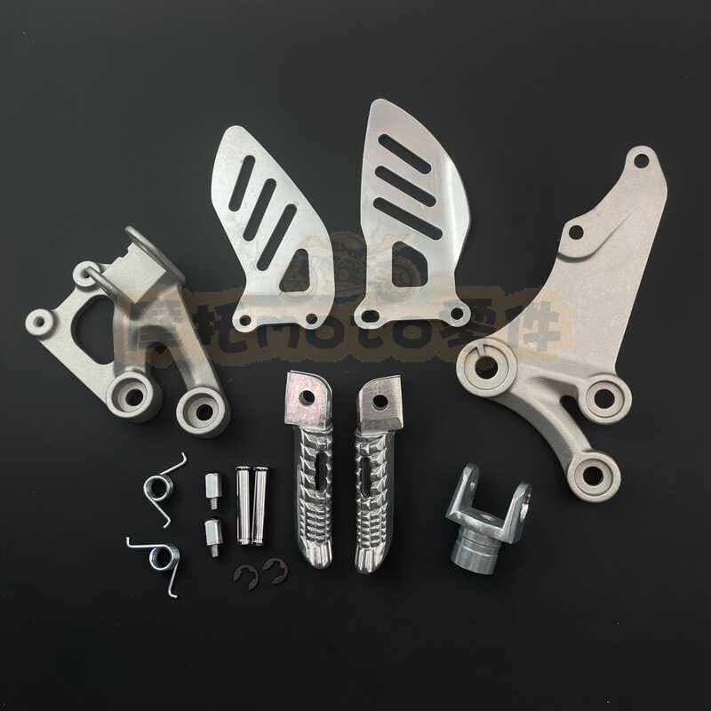 Adequado para Suzuki GSXR600 GSXR750 06-10 K6 K8 conjunto de suporte de pedal triangular dianteiro
