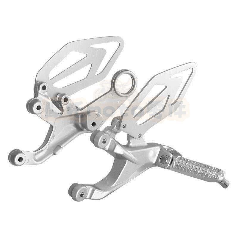 Adequado para BMW S1000R S1000RR 15-17 anos conjunto do pedal dianteiro pedal triângulo placa suporte pedal