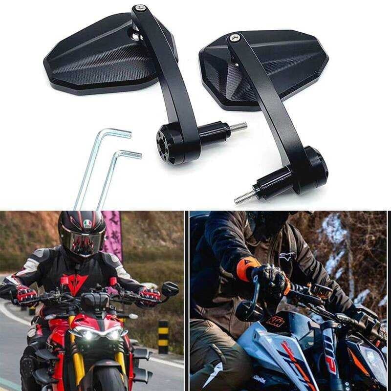 Adequado para Suzuki SV 650/S/X SFV 650 Gladius lidar com espelho retrovisor invertido espelho retrovisor