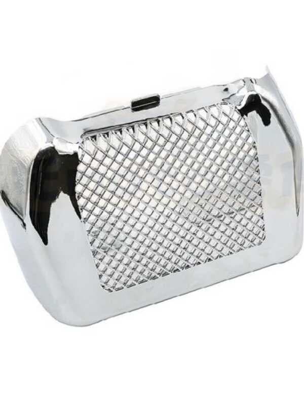 Adequado para Harley planador road King road Street deslizando 17-19 anos tampa do refrigerador de óleo guia