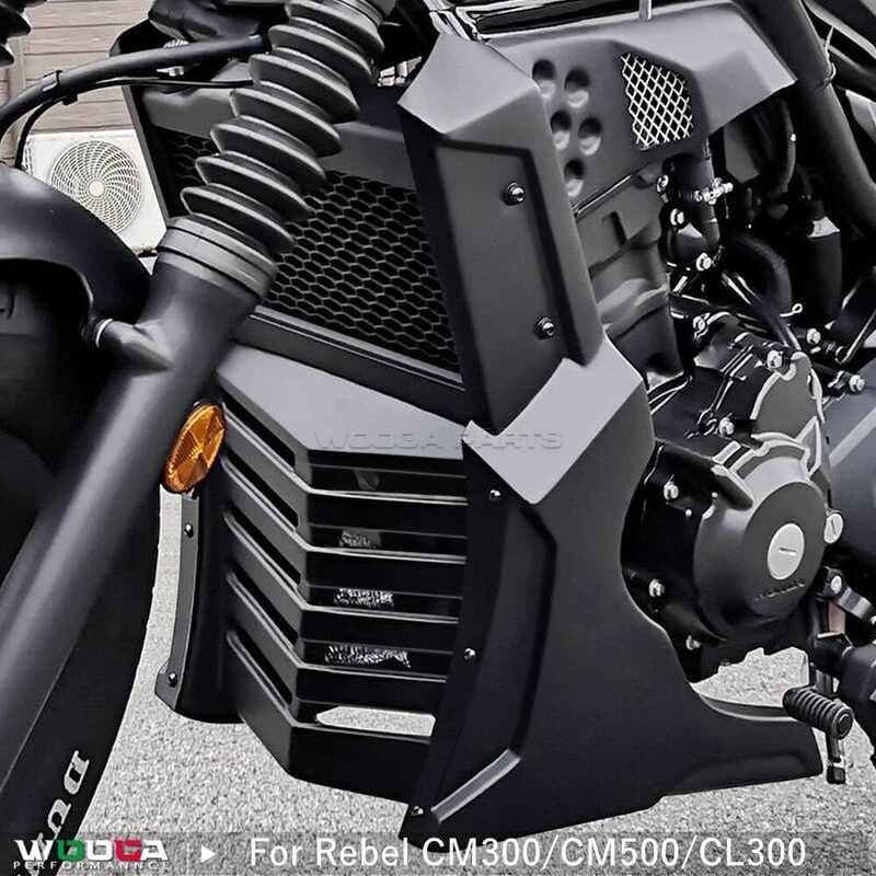 Adequado para Honda Rebels CM300 CM500 CL300 modificado defletor inferior guarda do motor capa protetora