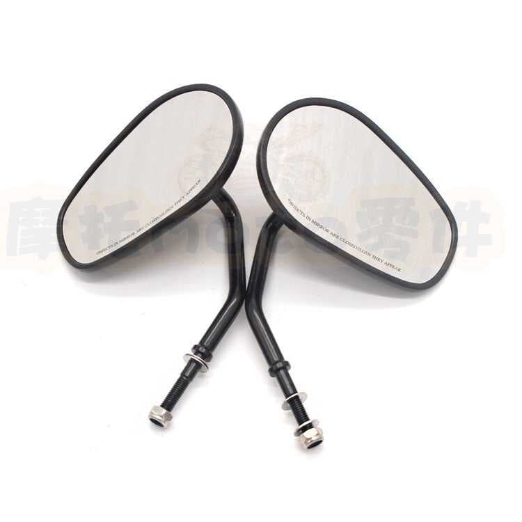 Harley XL883 XL1200 Soldador Noite Luther Dina Grande Deslizante Fat Boy Espelho Retrovisor Refletor