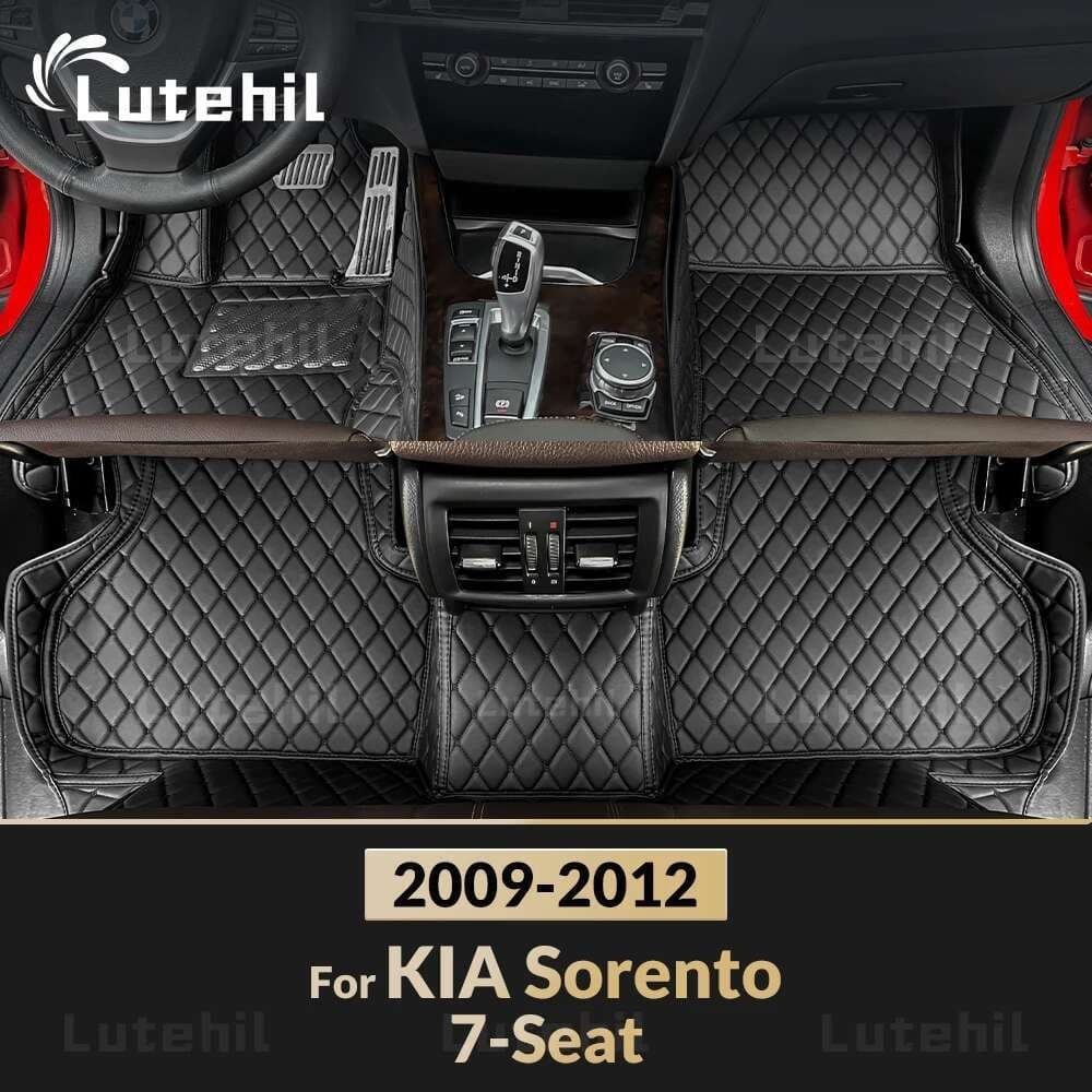 Tapetes De Carro Para Kia Sorento 7 Assentos 2009 2010 2011 2012 Almofadas De Pé Personalizadas Capa De Tapete De Automó