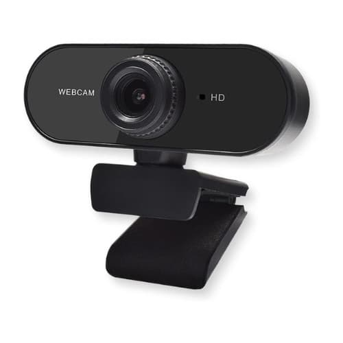 Webcam Câmera Web USB 2.0 Full HD para PC, Streaming, Videoconferência, Aulas Online, Transmissão ao Vivo