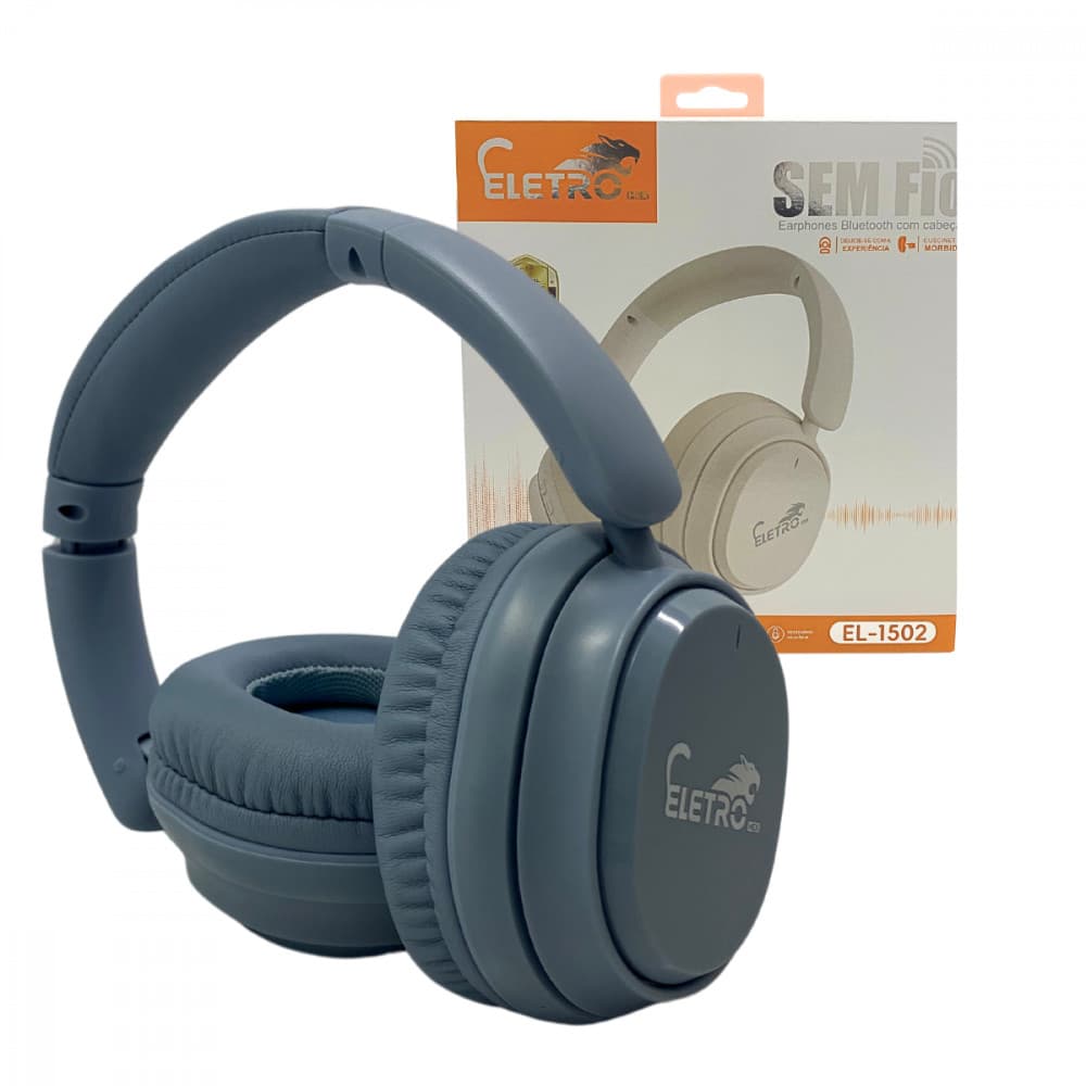 Fone Bluetooth ELETRO EL-1502: Estilo e Conforto
