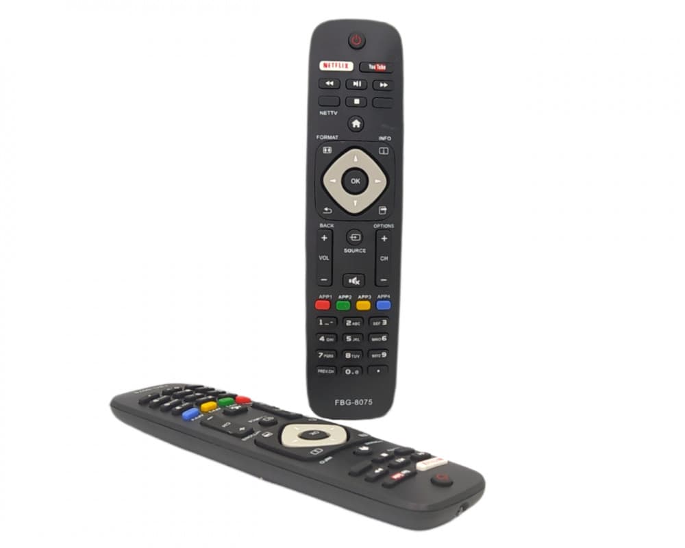 Controle Smart FBG-8075 para TV Philips com Netflix