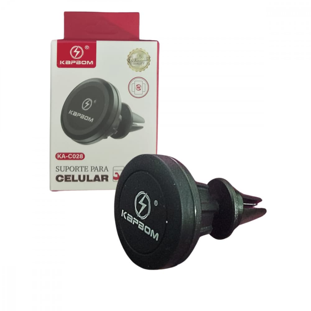 Suporte Magnético para Celular - Praticidade no Carro!