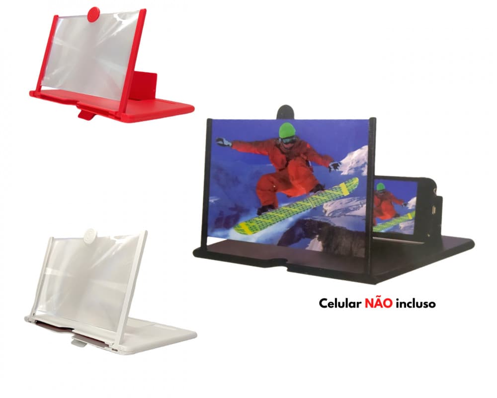 Ampliador de Tela 10 polegadas Celular e Tablet P-10 (***DIS