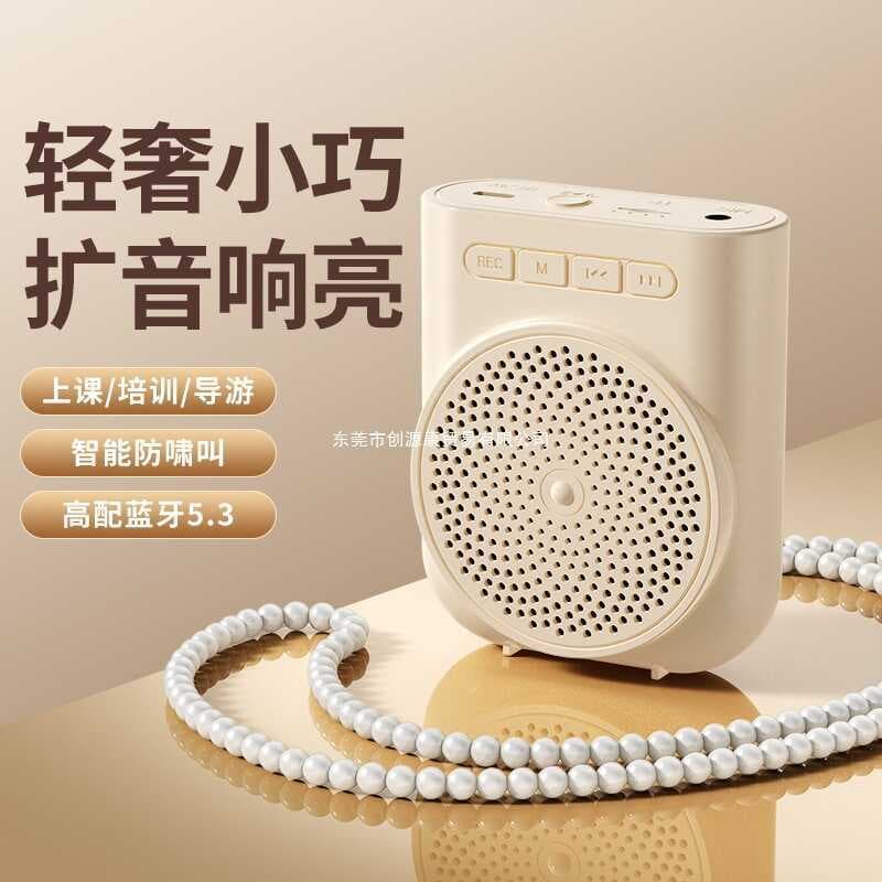 Amplificador de abelha pequena professor microfone Bluetooth megafone professor palestra fone de ouvido guia alto-falant