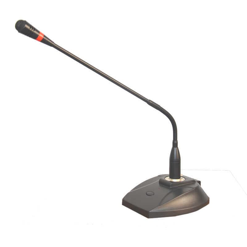 Microfone Enping com fio 48V Phantom Conference Microfone condensador de mesa de energia externa