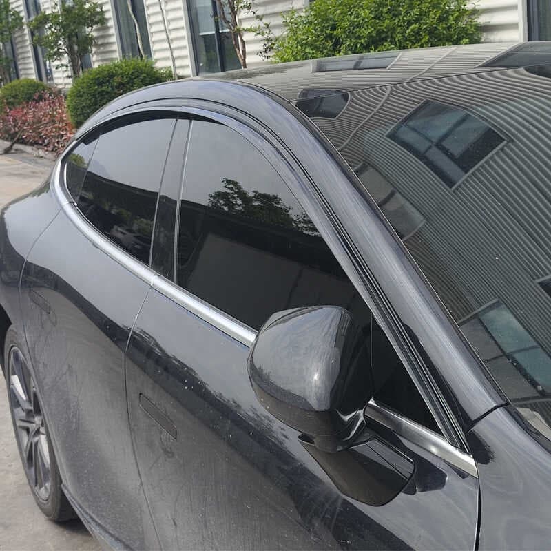 Adequado para 25 Changan Qiyuan Q07 bloco de chuva acessórios do carro modificado bloco de chuva sem moldura placa sobra