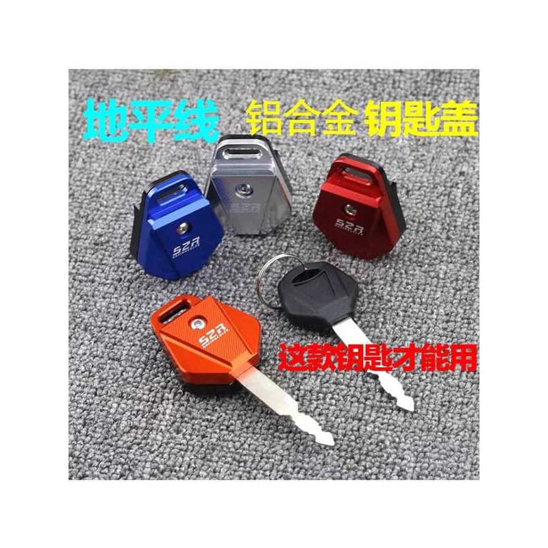 Horizon acessórios de modificação da motocicleta carro esportivo estrada Saiyan fechadura da porta cabeça chave liga alu