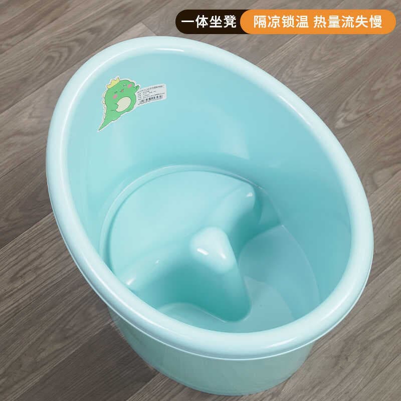 Banheira para bebês, banheira para crianças, banheira para bebês, pode sentar, casa, espessada, grande, banco alto