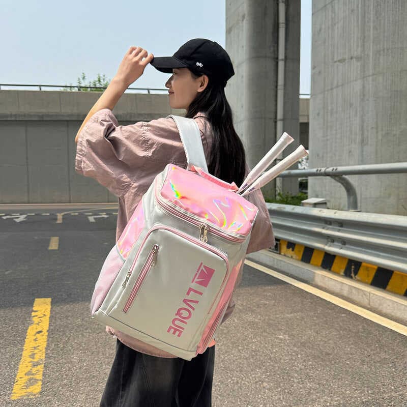 Verão Badminton mochila de viagem feminino independente sapato armazém grande capacidade à prova dwaterproof água raquet