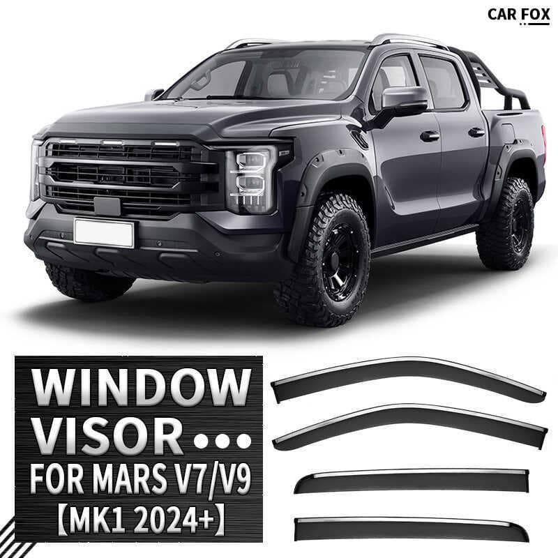 Adequado para Foton Mars V7/V9 viseira de janela ensolarado bloco de chuva Spoiler viseira solar