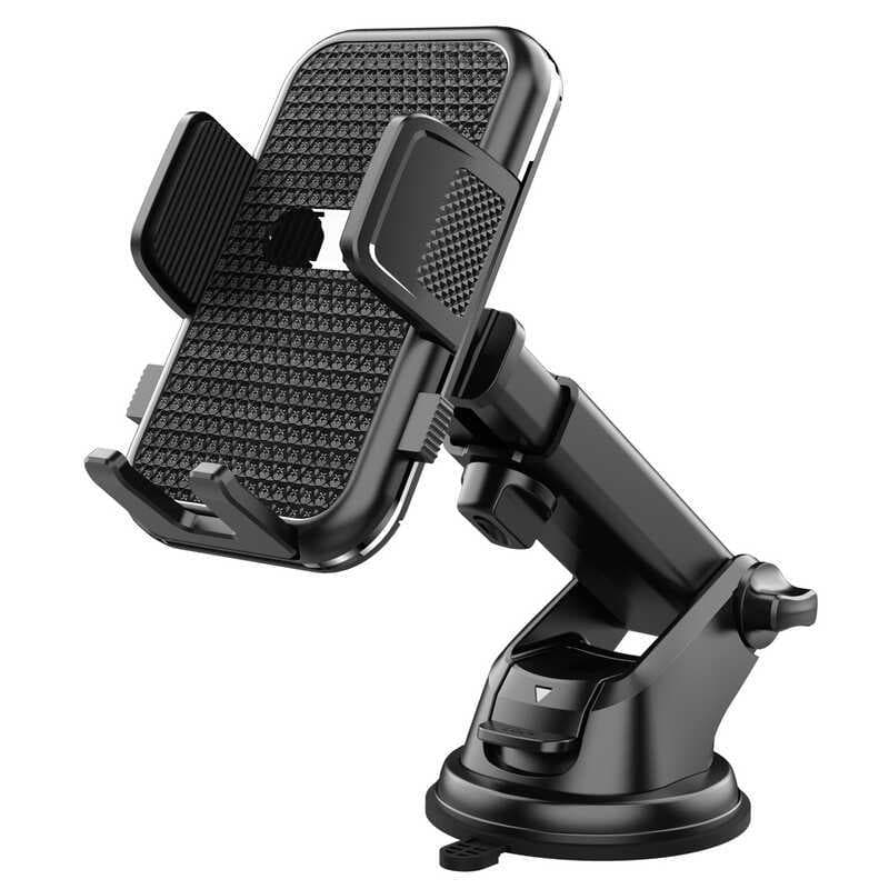 Suporte multifuncional do telefone do carro painel do carro pára-brisa ventosa tipo retrátil navegação suporte do telefo