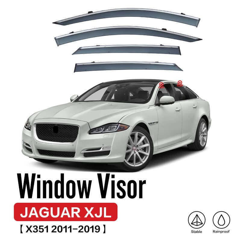 Adequado para Jaguar xjl janela à prova de chuva placa à prova de chuva JAGR xjl viseira da janela