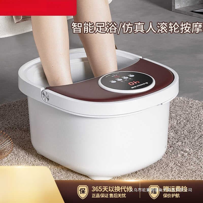 Zhigao banheira automática para pés, temperatura constante, aquecimento, banheira para pés, massagem para pés, pequena s